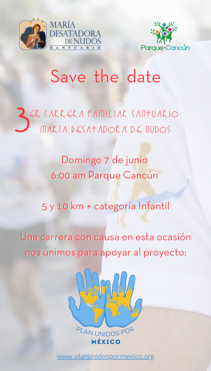 Convocatoria Santuario Maria Desatadora de Nudos