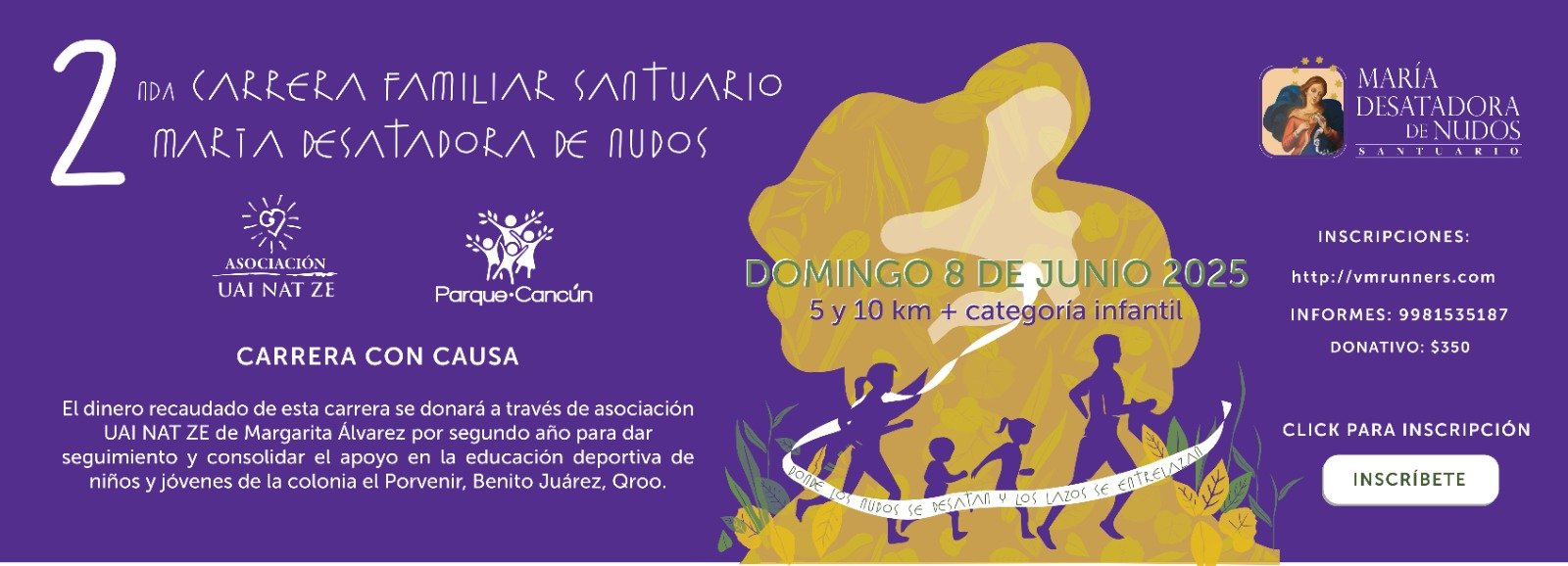 Convocatoria Santuario Maria Desatadora de Nudos